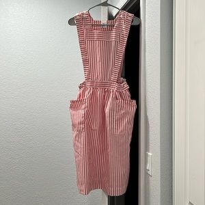 Vintage style Candy Striper dress XS